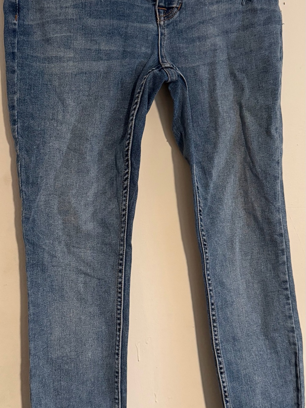 Free People Women's Skinny Jeans - Light Blue Wash- 27-CRVY